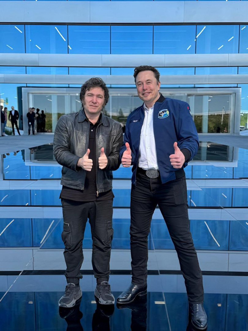 «Nazi las pelotas»: Milei respondió a las acusaciones contra Elon Musk