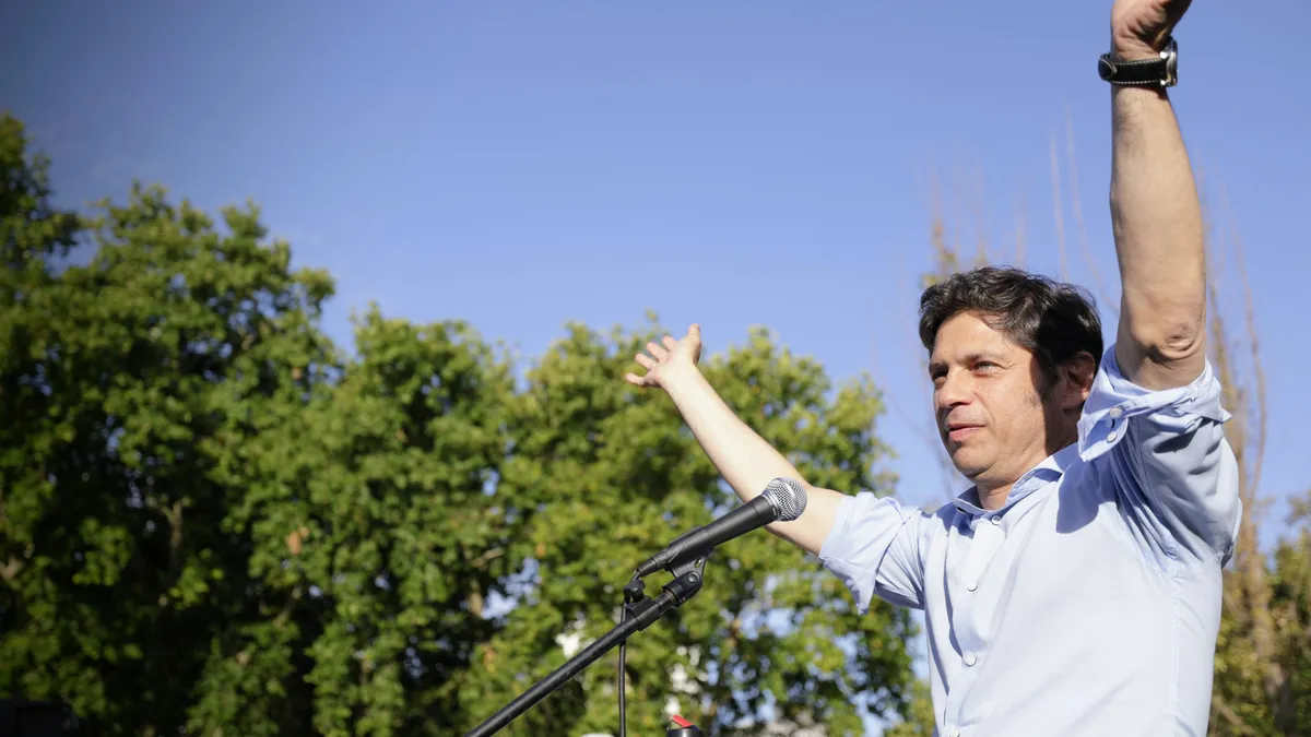 Axel Kicillof lanza «Movimiento Derecho al Futuro»