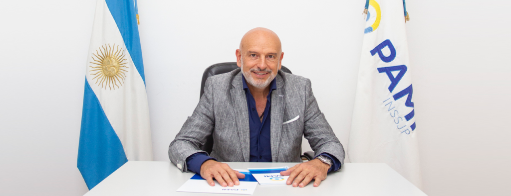 Esteban Leguizamo, Director Ejecutivo del Instituto Nacional de Servicios Sociales para Jubilados y Pensionados (PAMI) desde diciembre de 2023. 